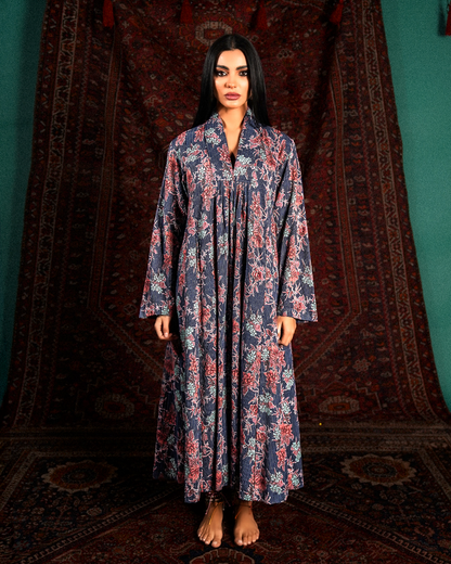 Floral dress F /  Large