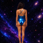 Metallic blue