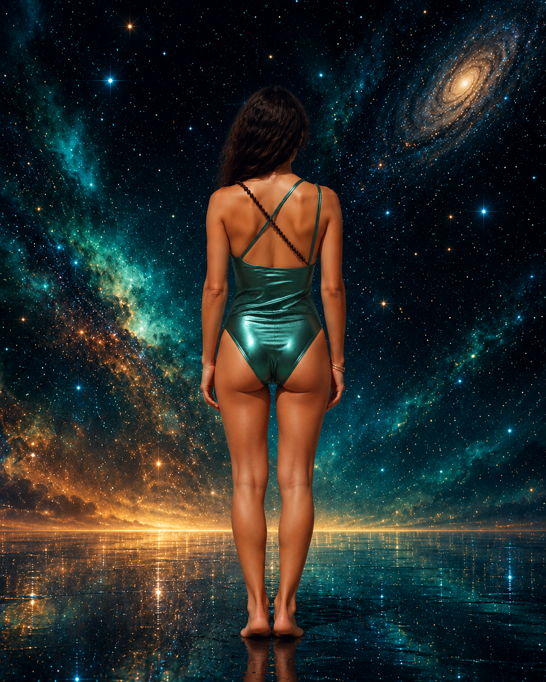 Metallic green