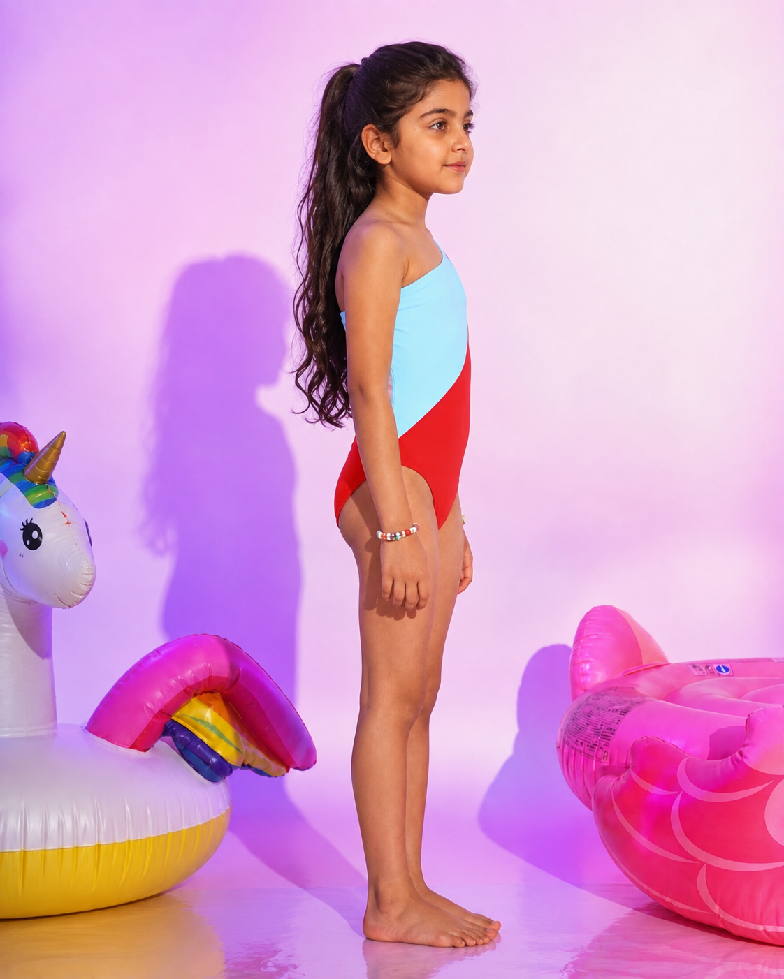 BABY BLUE W/ RED / SIZE 8