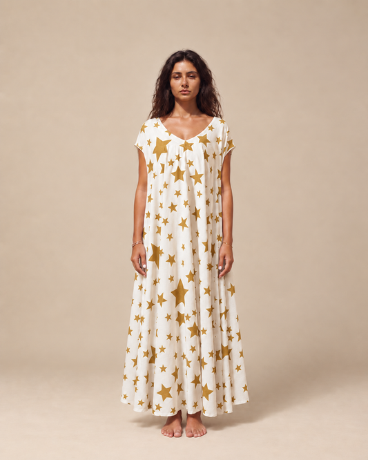 GOLD STAR DRESS
