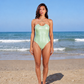 Metallic   light green