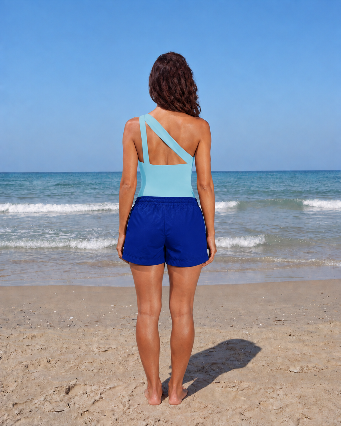 Royal blue w/ baby blue